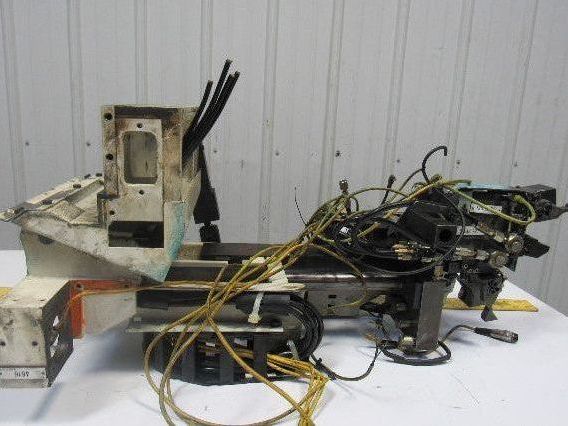 Werke G200 Parts Gripper Arm Assembly Removed from a CNC Lathe