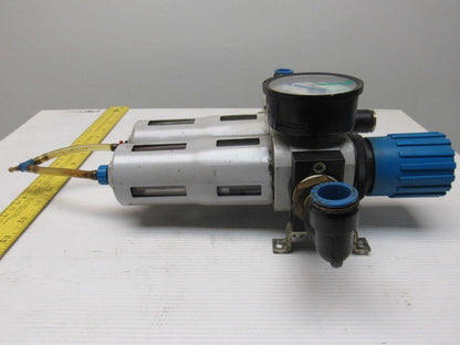 Festo LFR-D-7-MIDI-A/Festo LF-D-5M-MIDI-A Pneumatic Filter Regulator 1/2" NPT