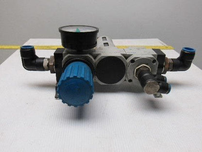 Festo LFR-D-7-MIDI-A/Festo LF-D-5M-MIDI-A Pneumatic Filter Regulator 1/2" NPT