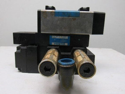 Festo VL-S/2-D-2-FR-C Pneumatic Solenoid Valve Assembly