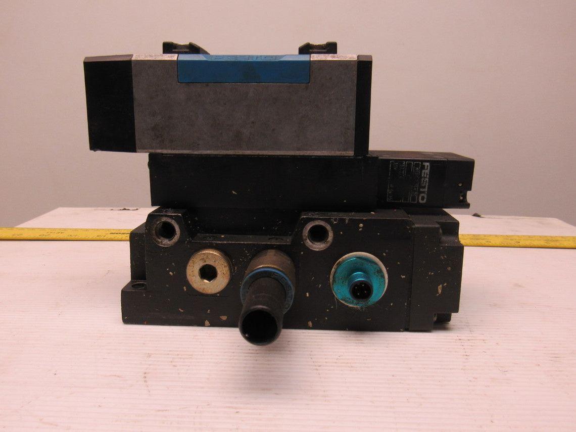 Festo VL-S/2-D-2-FR-C Pneumatic Solenoid Valve Assembly