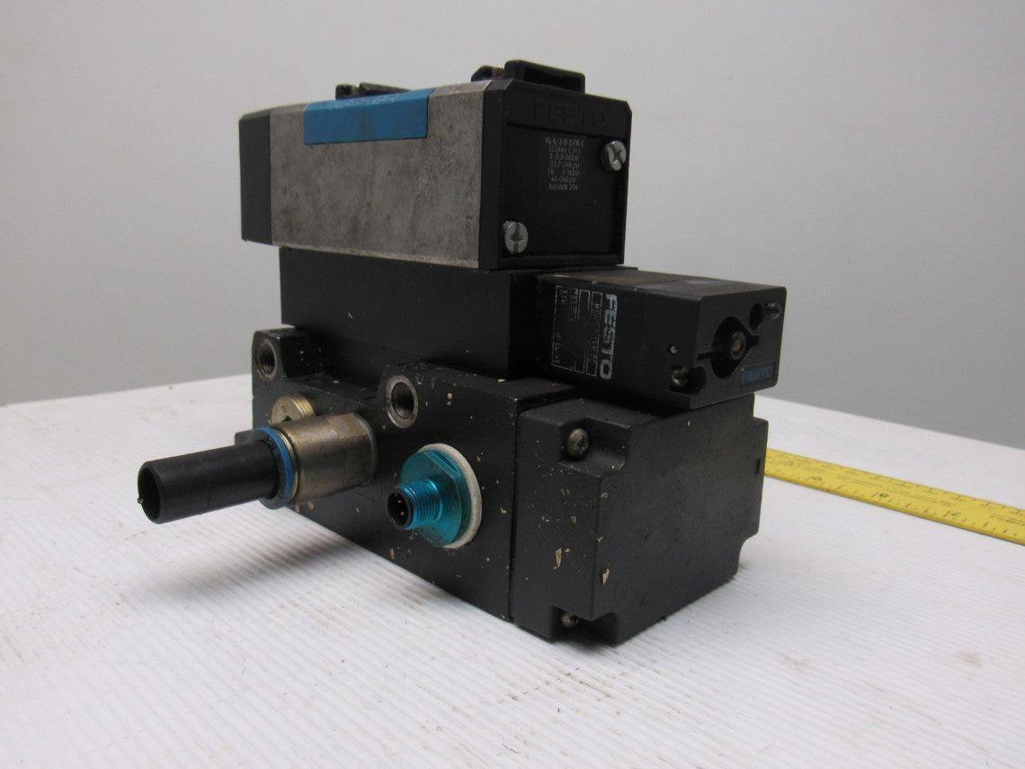 Festo VL-S/2-D-2-FR-C Pneumatic Solenoid Valve Assembly