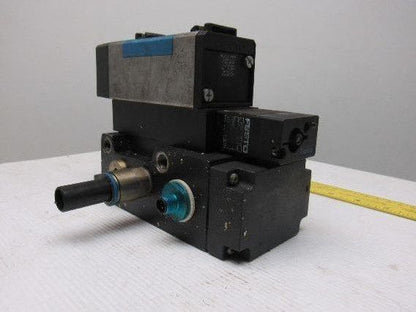 Festo VL-S/2-D-2-FR-C Pneumatic Solenoid Valve Assembly