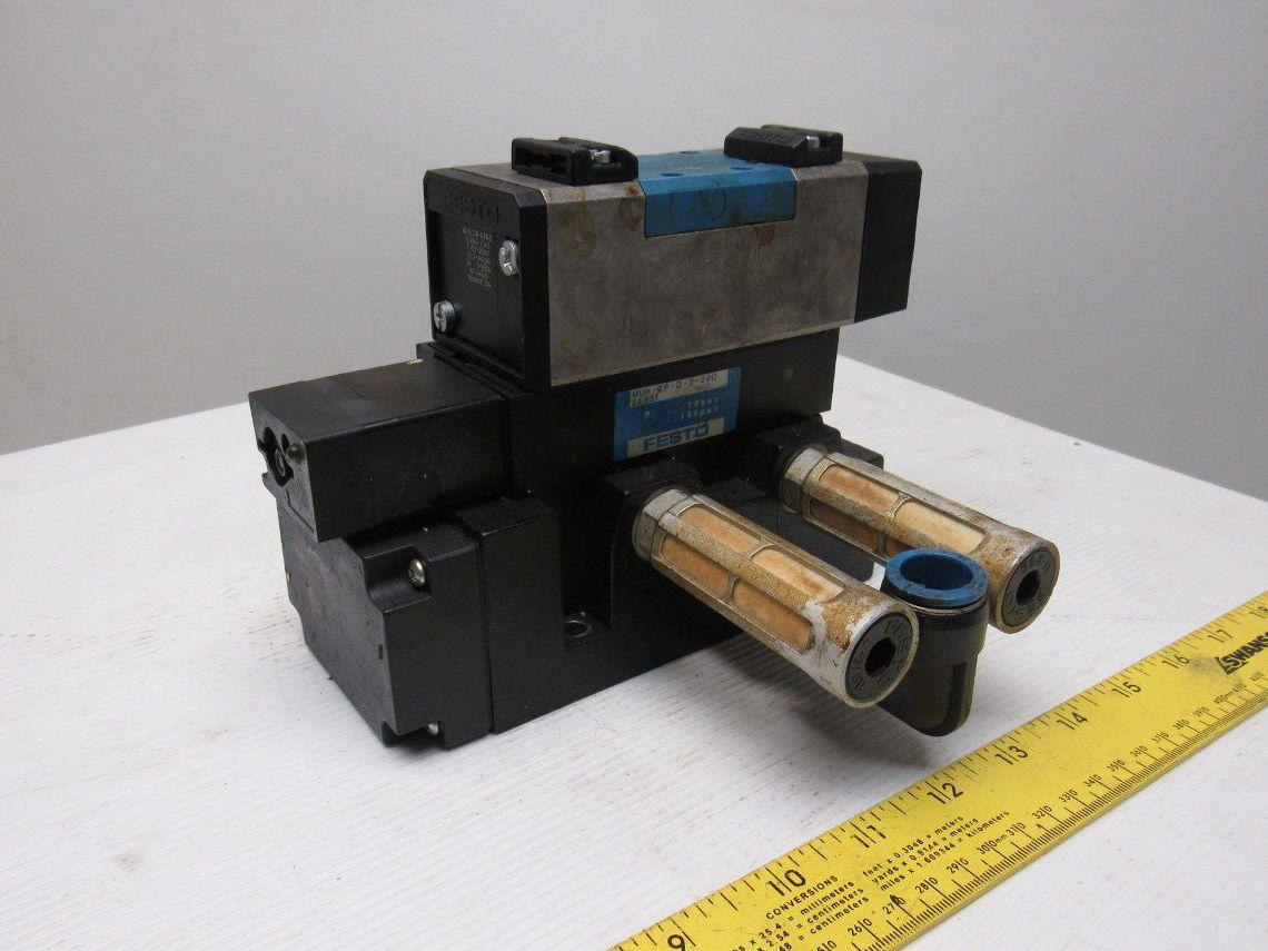 Festo VL-S/2-D-2-FR-C Pneumatic Solenoid Valve Assembly