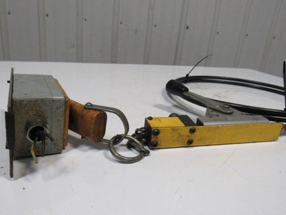 Werke G200 Cable Operator Lever Control W/Brad Harrison Safety plug CNC  Lathe