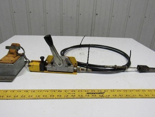 Werke G200 Cable Operator Lever Control W/Brad Harrison Safety plug CNC  Lathe