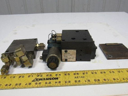 Rexroth 4WE 6 D62/EG24N9K33L=AN Hydraulic Solenoid Valve Assembly