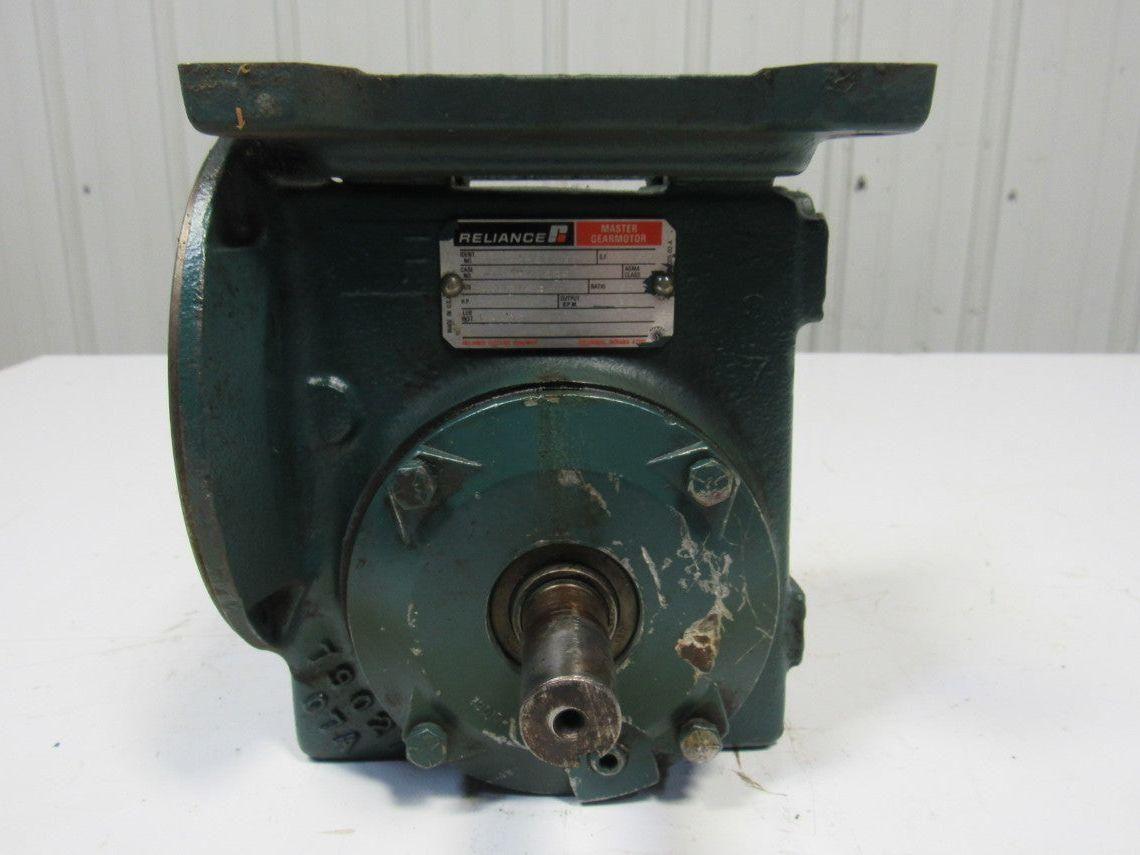 Reliance Size 56WG16B Spline Drive C Face 30:1 Gear Reducer