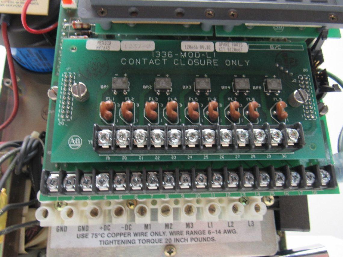 Allen Bradley 1336-B010-EOD-FA2 Ser A Constant Torque AC Drive