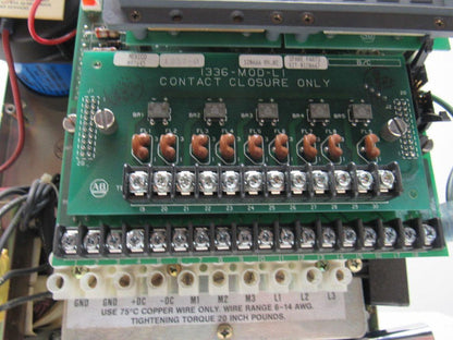 Allen Bradley 1336-B010-EOD-FA2 Ser A Constant Torque AC Drive