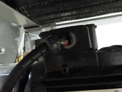 27" Incline Slide Bed Conveyor 17-1/2" Plastic Chain Belt 302 FPM 208-230/460