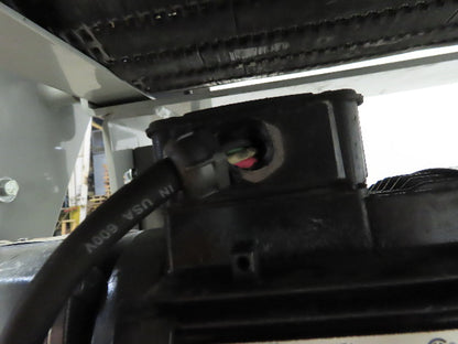 27" Incline Slide Bed Conveyor 17-1/2" Plastic Chain Belt 302 FPM 208-230/460