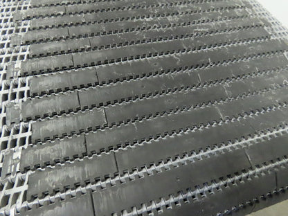 27" Incline Slide Bed Conveyor 17-1/2" Plastic Chain Belt 302 FPM 208-230/460