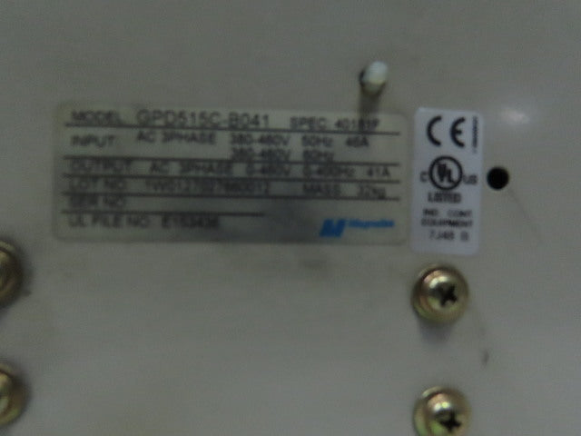 Magnetek GPD515C-B041 30HP Motor Drive 380-460V 3 Ph 46A Input 0-460V 41A Output