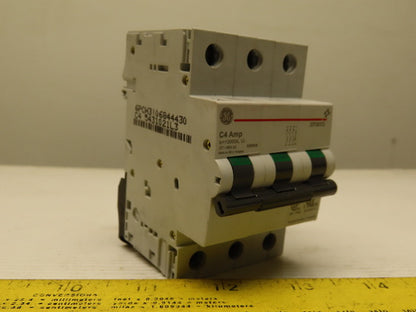 General Electric EP103ULC04  3Pole 277/480VAC Circuit Breaker DIN Rail Mount
