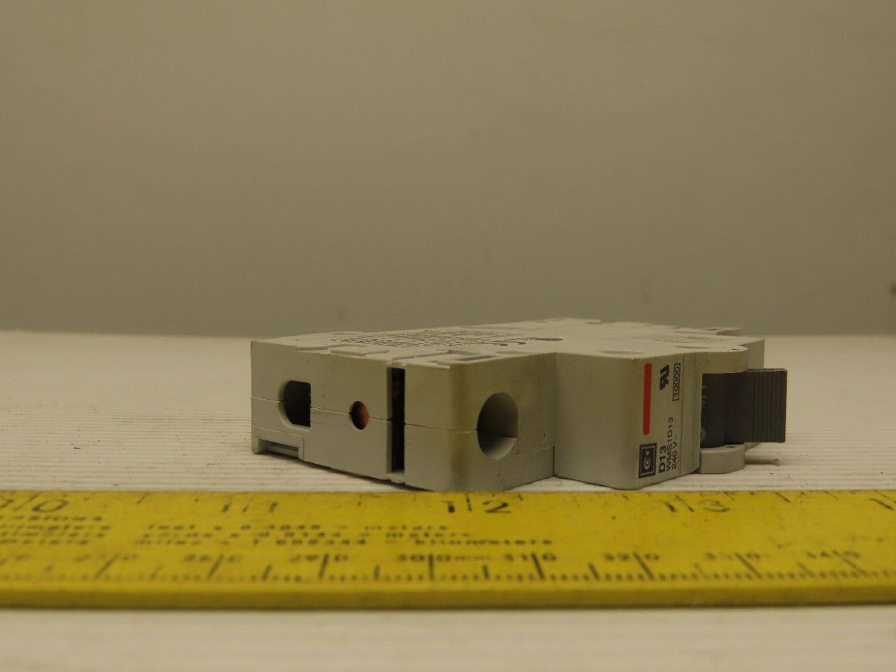 Eaton Cutler Hammer WMS1D13 13A 1 Pole Circuit Breaker DIN Rail Mount Lot of 2