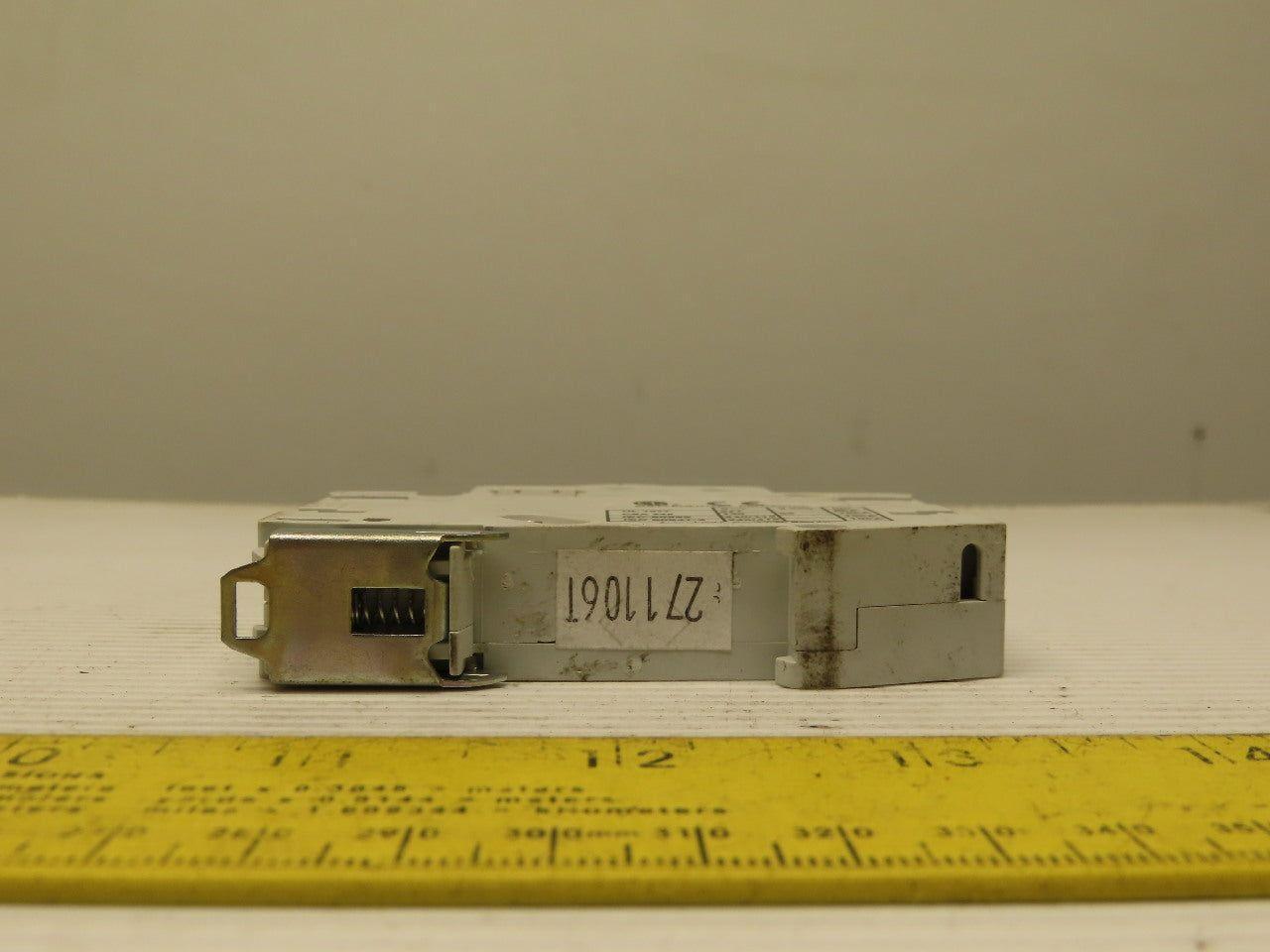 Eaton Cutler Hammer WMS1D13 13A 1 Pole Circuit Breaker DIN Rail Mount Lot of 2