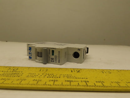 Eaton Cutler Hammer WMZS1D08 8A 1 Pole Circuit Breaker DIN Rail Mount Lot of 3