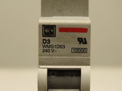 Eaton Cutler Hammer WMS1D05 5AMP Single Pole Circuit Breaker DIN Rail Mount
