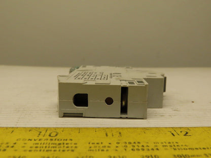 Eaton Cutler Hammer WMS1D05 5AMP Single Pole Circuit Breaker DIN Rail Mount