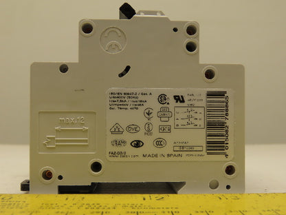 Eaton Cutler Hammer FAZ-D3/3 3AMP 3 Pole Circuit Breaker DIN Rail Mount