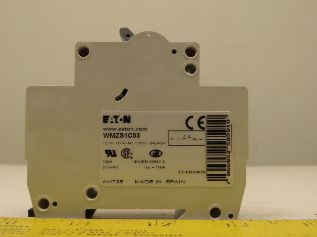 Eaton Cutler Hammer WMZS1C03  3AMP Single Pole Circuit Breaker DIN Rail Mount