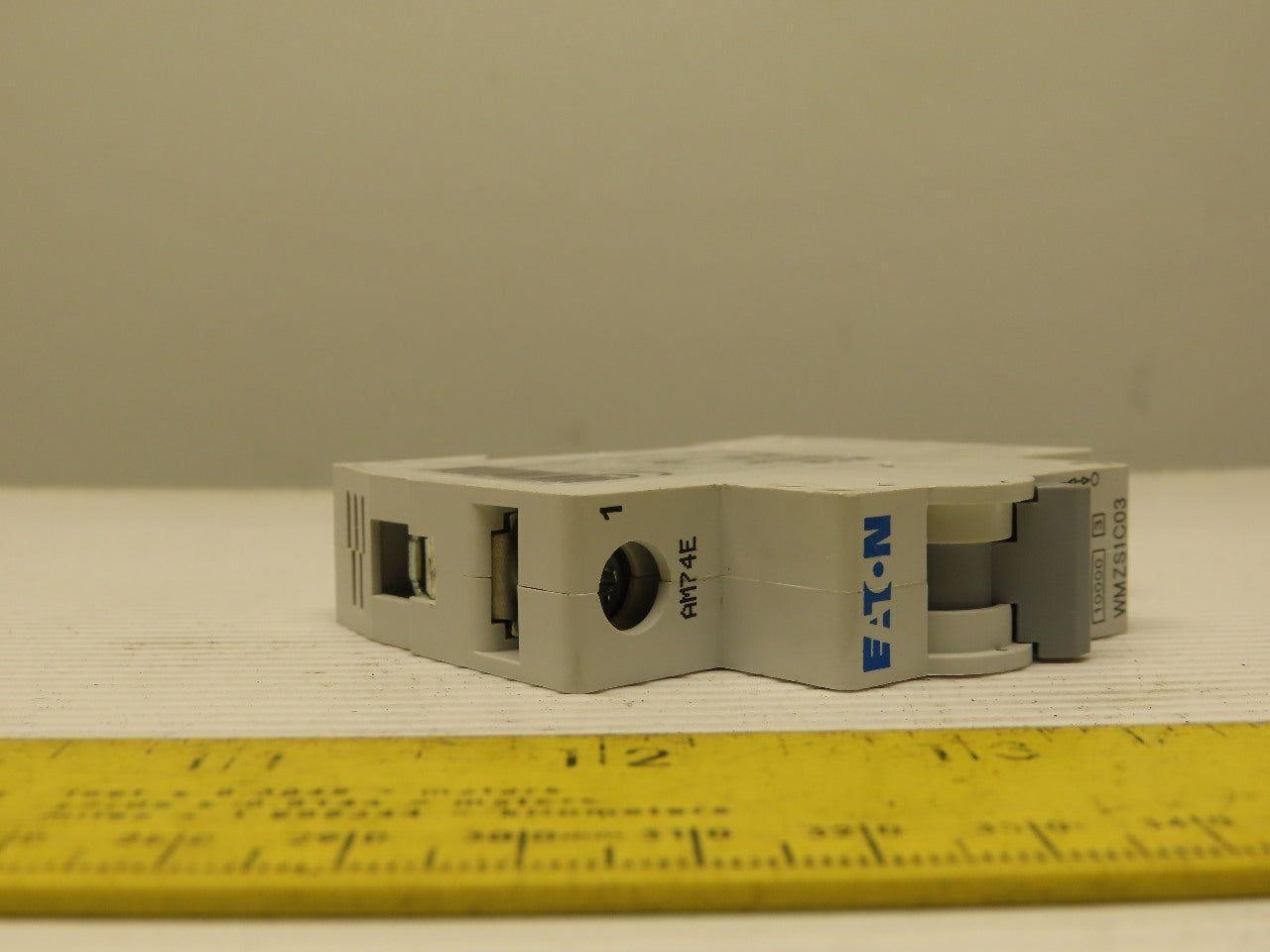 Eaton Cutler Hammer WMZS1C03  3AMP Single Pole Circuit Breaker DIN Rail Mount