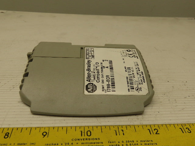 Allen Bradley 1769-ECR Compact I/O Right End/Terminator Mixed Rev 1,2