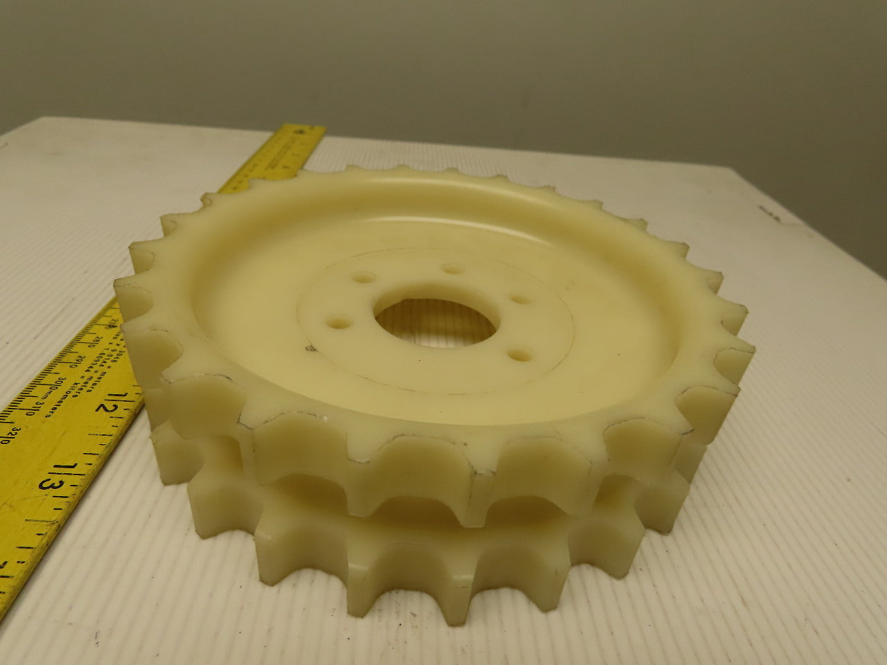 UNI 6" OD x 1-5/8" 25T 2 Row Conveyor Chain Sprocket