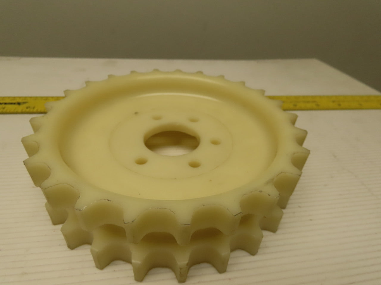 UNI 6" OD x 1-5/8" 25T 2 Row Conveyor Chain Sprocket