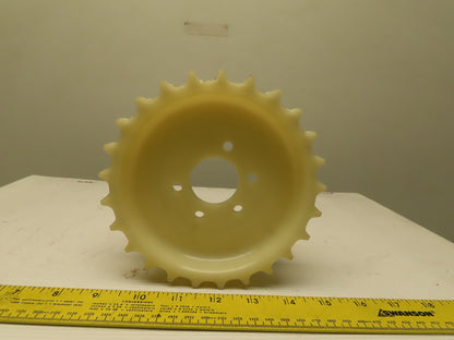 UNI 6" OD x 1-5/8" 25T 2 Row Conveyor Chain Sprocket