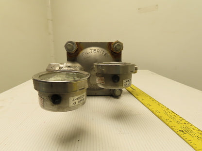 USF T910555-000 ID020S-3/4 3/4" Stainless Steel Filter Housing 175PSI