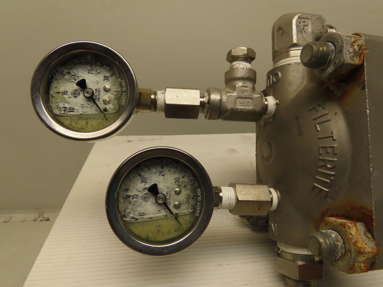 USF T910555-000 ID020S-3/4 3/4" Stainless Steel Filter Housing 175PSI