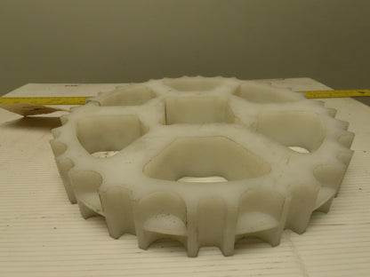 10" OD x 1.5" Wide 16T Conveyor Chain Sprocket 2.5 Square Bore