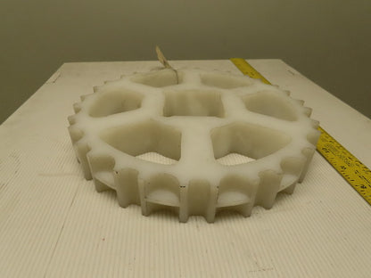 10" OD x 1.5" Wide 16T Conveyor Chain Sprocket 2.5 Square Bore