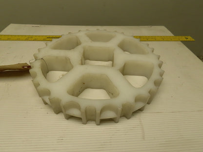 10" OD x 1.5" Wide 16T Conveyor Chain Sprocket 2.5 Square Bore