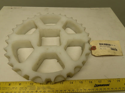 10" OD x 1.5" Wide 16T Conveyor Chain Sprocket 2.5 Square Bore
