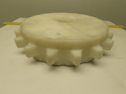 11" OD x 1" Tooth Width 17T Nylon Conveyor Sprocket 1-1/4" Bore