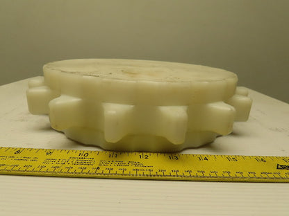 11" OD x 1" Tooth Width 17T Nylon Conveyor Sprocket 1-1/4" Bore