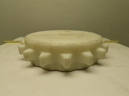 11" OD x 1" Tooth Width 17T Nylon Conveyor Sprocket 1-1/4" Bore