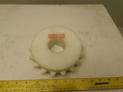 7-3/4" OX x 7/16" Tooth Width 18T 2" Wide 2" Bore Conveyor Chain Sprocket