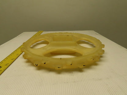 10-1/4" OD x 1" 2 Row Staggered Tooth 32T Conveyor Chain Sprocket 2.5" SB