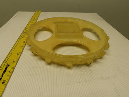 10-1/4" OD x 1" 2 Row Staggered Tooth 32T Conveyor Chain Sprocket 2.5" SB