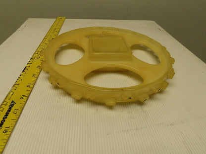 10-1/4" OD x 1" 2 Row Staggered Tooth 32T Conveyor Chain Sprocket 2.5" SB