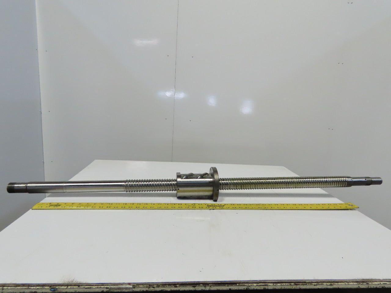 NSK 14HS-0003 W5009-500ZTX-0003 2" Dia 3/8" Pitch Ball nut/Screw Assembly 61"OAL