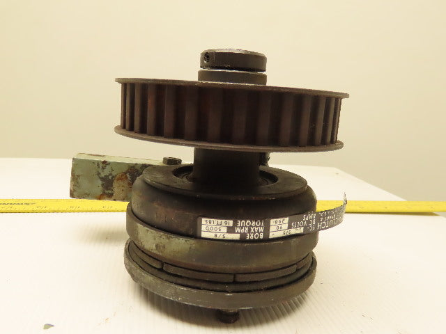 Warner EC-375 Electro-Clutch 90VDC 5000 RPM 16ft/Lb. Torque 5/8" Bore