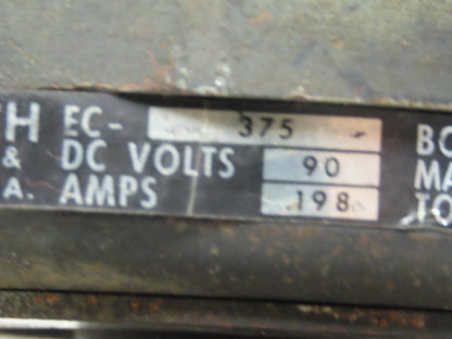 Warner EC-375 Electro-Clutch 90VDC 5000 RPM 16ft/Lb. Torque 5/8" Bore