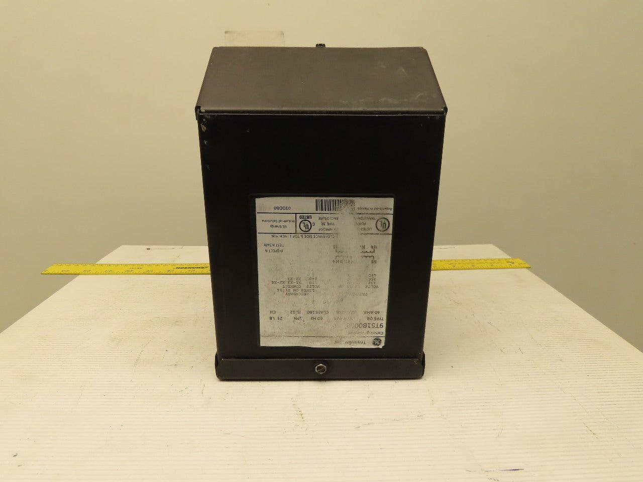 General Electric 9T51B0050 1KVA  General Purpose Transformer 480HV 120/240LV 1Ph