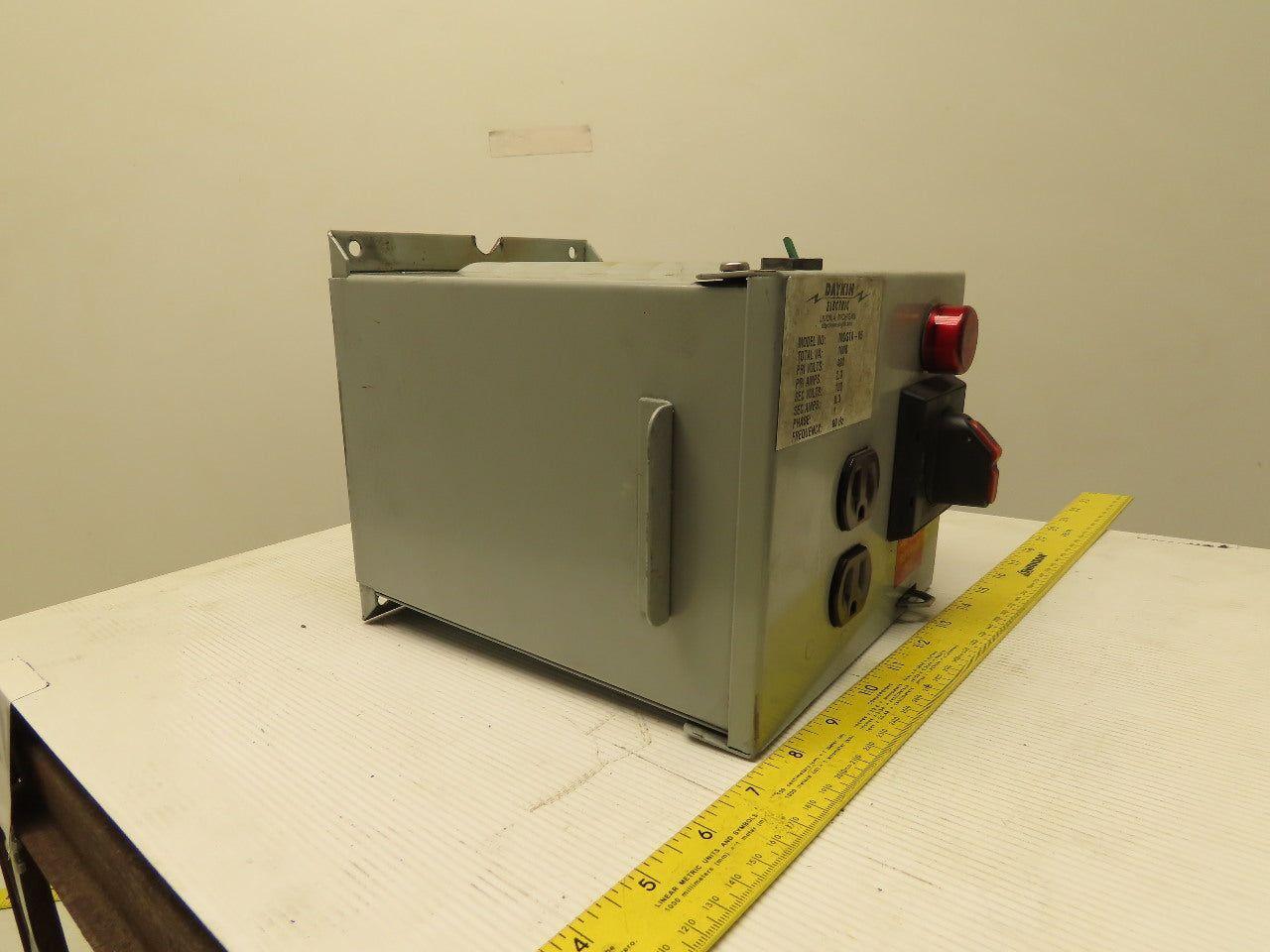 Daykin MDGT-13 Transformer Disconnect 750VA 480HV 120LV