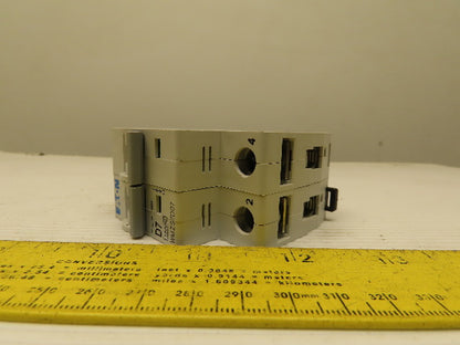 Eaton Cutler Hammer WMZS2D07 7AMP 2Pole Circuit Breaker DIN Rail Mount